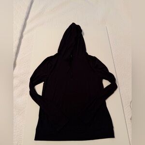 Black Women's Lightweight Hooded pullover